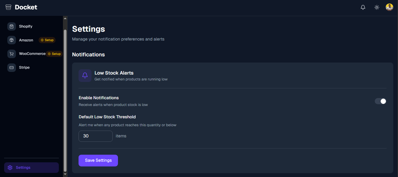 Smart Threshold Alerts